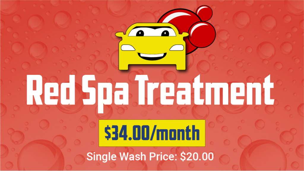 Red Spa Image showcasing Red Spa Treatment package pricing